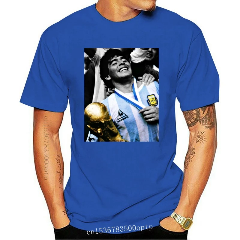 

New T-SHIRT MAGLIA DIEGO ARMANDO MARADONA NAPOLI CALCIO VINTAGE ANNI 80 3 S-M-L-XL