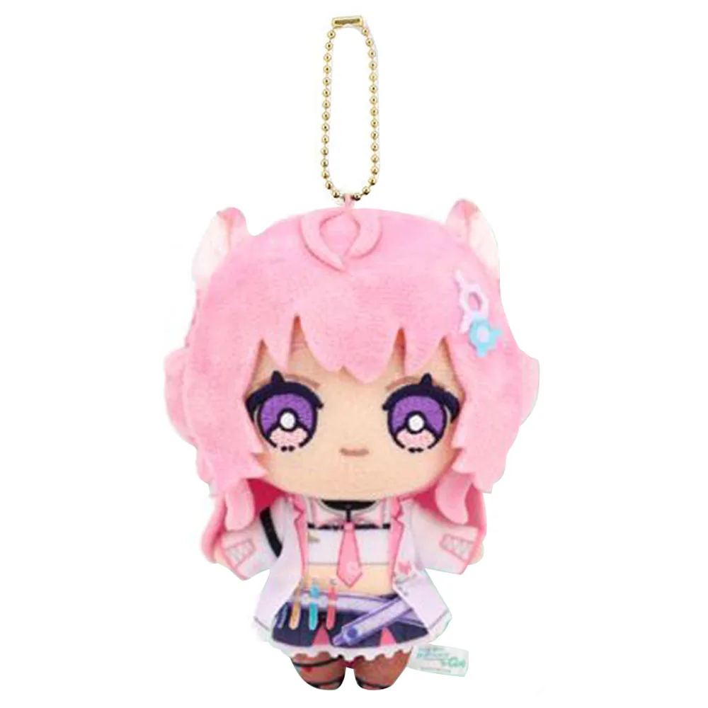 Новый милый Hololive Friends To Go Hakui Koyori талисман плюшевый брелок для ключей сумка кулон