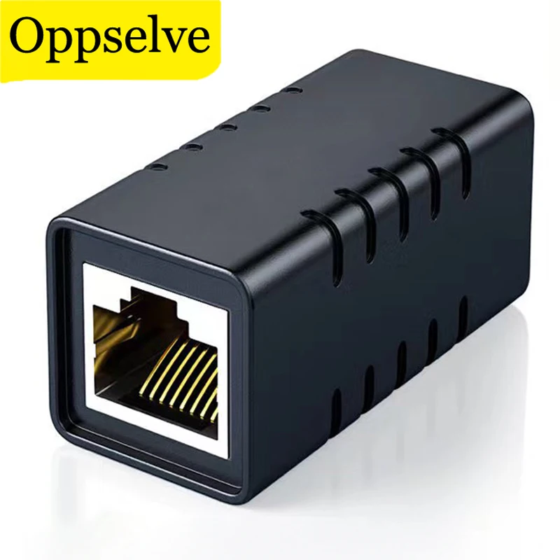 

RJ45 Connector Cat7/6/5e Ethernet Adapter Female to Female 8P8C Network Extender Extension Cable for Laptop Ethernet Kable