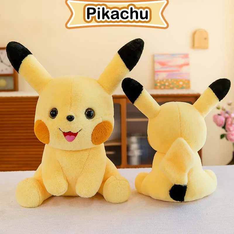 Плюшевые игрушки Pokemon Pikachu Pokémon аниме плюшевая кукла 30-85 см кавайная подушка