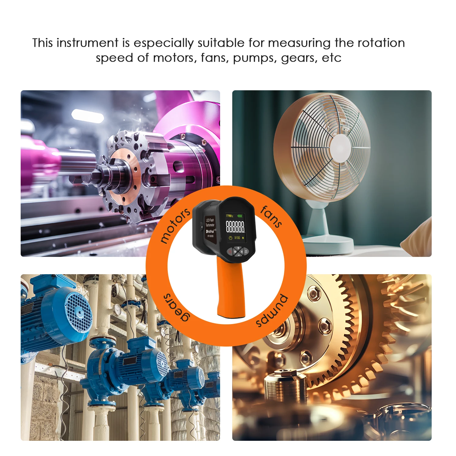 BTMETER стробоскопический тахометр цифровой Tacometro RPM Testo ручной спидометр 60 ~ 999999 FPM