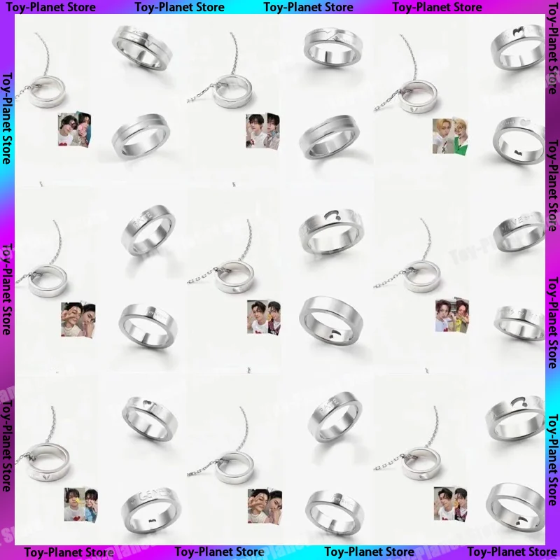 【Новинка】Kpop Hot Star Jungwon Jay Sunghoon Niki в том же стиле веер памятное кольцо с подвеской