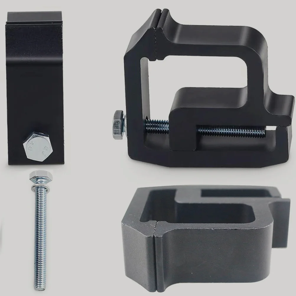 4 шт. фиксированный монтажный зажим для грузовика на крышу кемпера (черный)