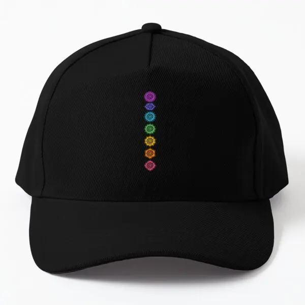 

7 Chakras Cosmic Energy Centers Baseball Cap Hat Fish Casual Black Women Snapback Hip Hop Casquette Spring Czapka Sport Boys