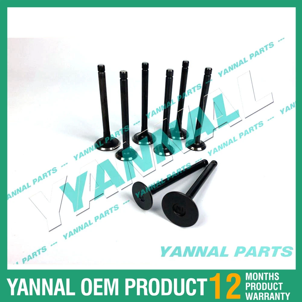 8 шт. клапанов для Cummins A2300 детали двигателя