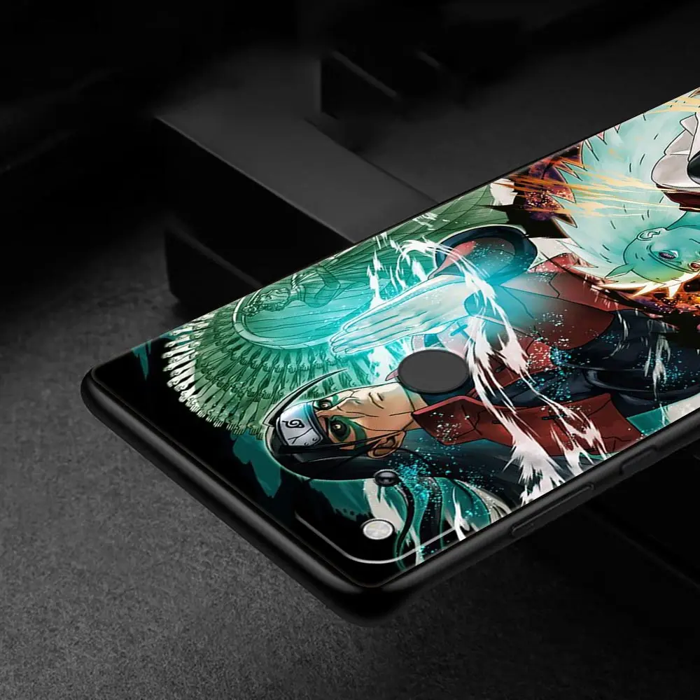 Мягкий чехол-накладка из ТПУ с рисунком Какаси Наруто для Google Pixel 6 Pro 4a 5 4 5a 4XL 3 3XL