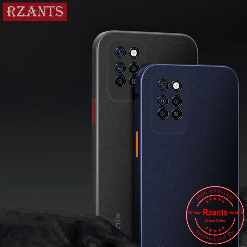 rzants for infinix note 10 pro luxury shockproof phone case uu thinmatte ultra thin translucent anti fingerprint phone casing free global shipping