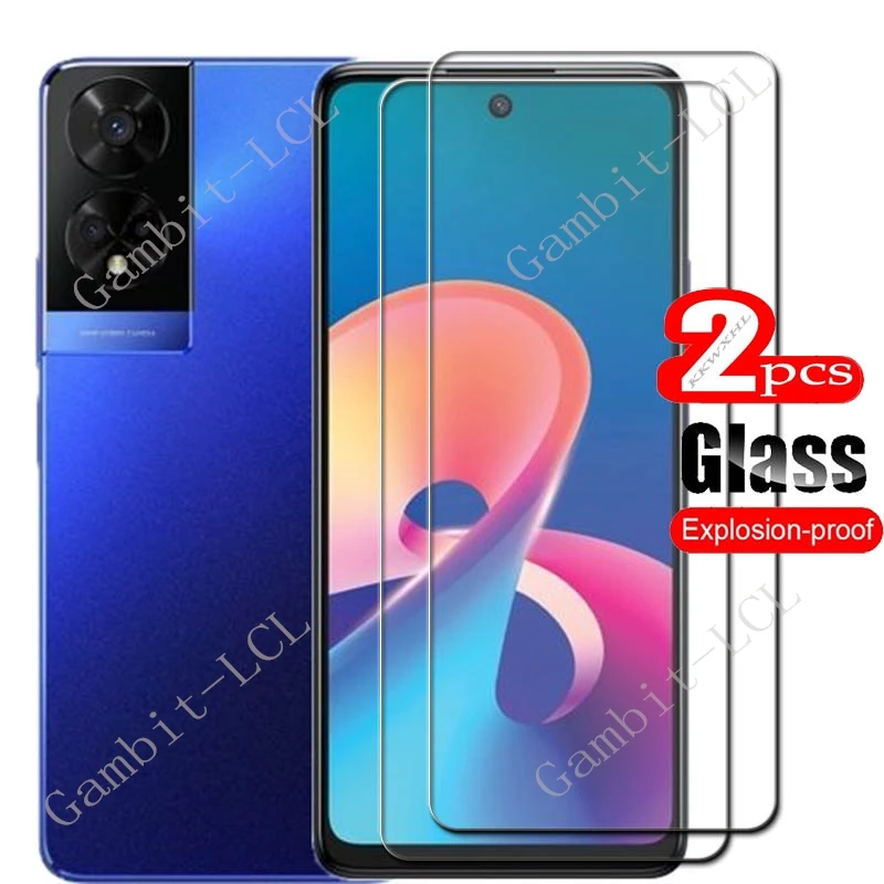 2 шт. для TCL 50 XE NXTPAPER 5G 6 дюйма защитный чехол с закаленным стеклом на TCL50XE 50XE TCL50