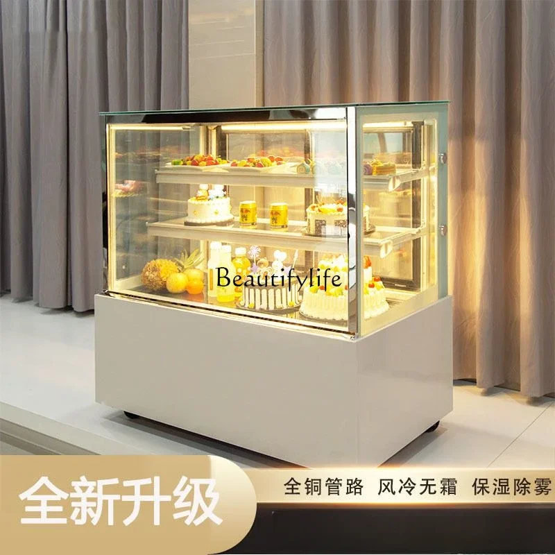 Шкаф для торта настольный прямоугольный шкаф чая с молоком круглосуточный