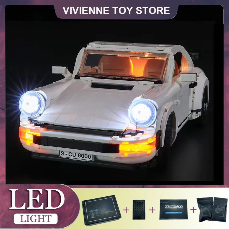 Комплект светодиодных фонарей сделай сам для LEGO 10295 набор строительных блоков