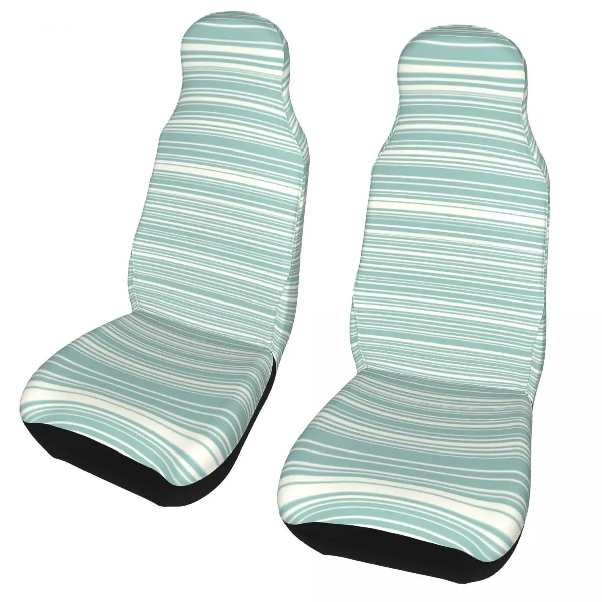 

Simple And Elegant Lines Universal Car Seat Cover for most cars Travel Stripe Pattern Front Rear Flocking Cloth Cushion Hunting