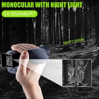 night vision monocular for 100 darkness long distance infrared goggles binoculars for hunting camping travel surveillance