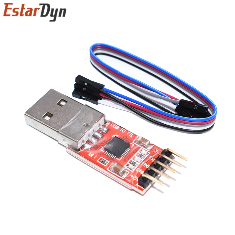 CP2102 USB 2 0 к UART TTL 5-контактный разъем модуль последовательный преобразователь STC