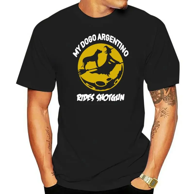 

Black Navy Tee Dogo Argentino Custom Dog Halloween T-shirt S M L XL