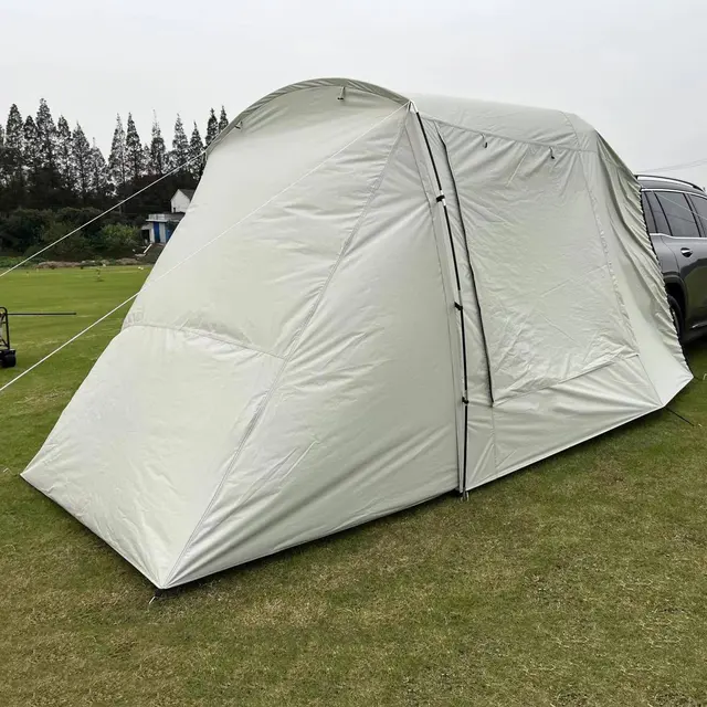 Universal Tent for Car Trunk Sunshade Rainproof Rear SUV Tent Motorhome For Self-driving Tour Barbecue Camping Tent палатка 5