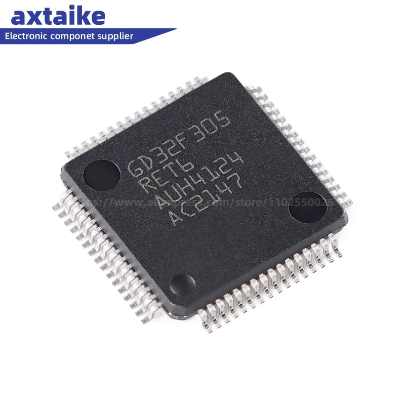 

New Original GD32F305 GD32F305RET6 LQFP-64 32 Bit Microcontroller Chip MCU IC Controller Brand New Authentic