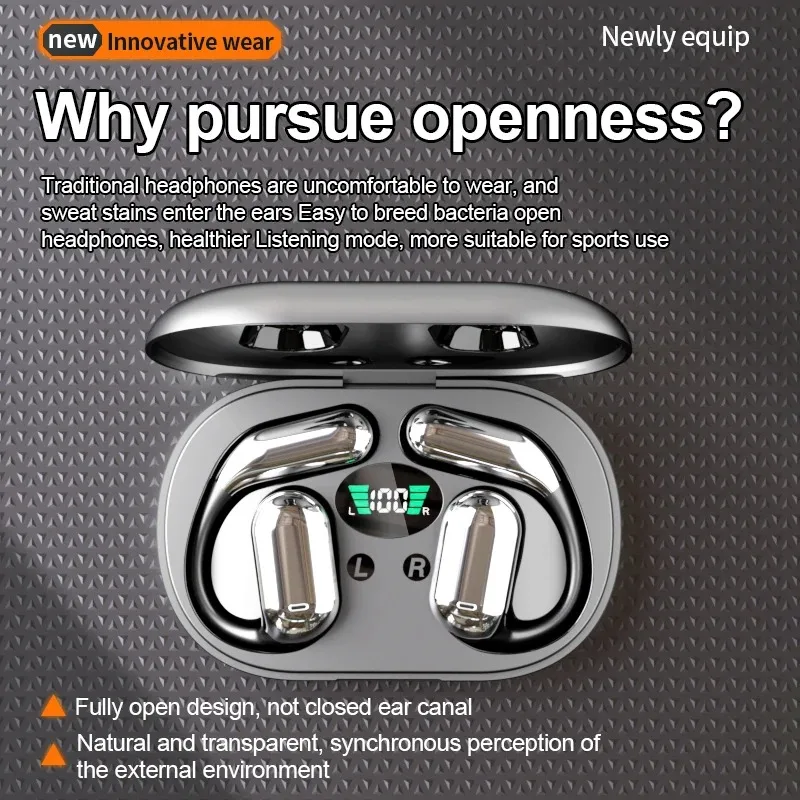 Беспроводные Bluetooth-наушники с костной проводимостью длительным сроком службы