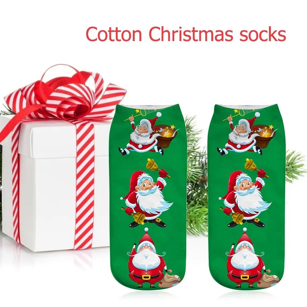 

1 пара, теплые хлопковые носки с мультяшным принтом