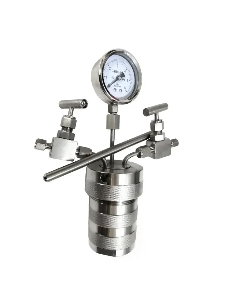 Гидротермальный синтез Автоклав Реакторный сосуд + манометр на входе 100 мл 6 МПа