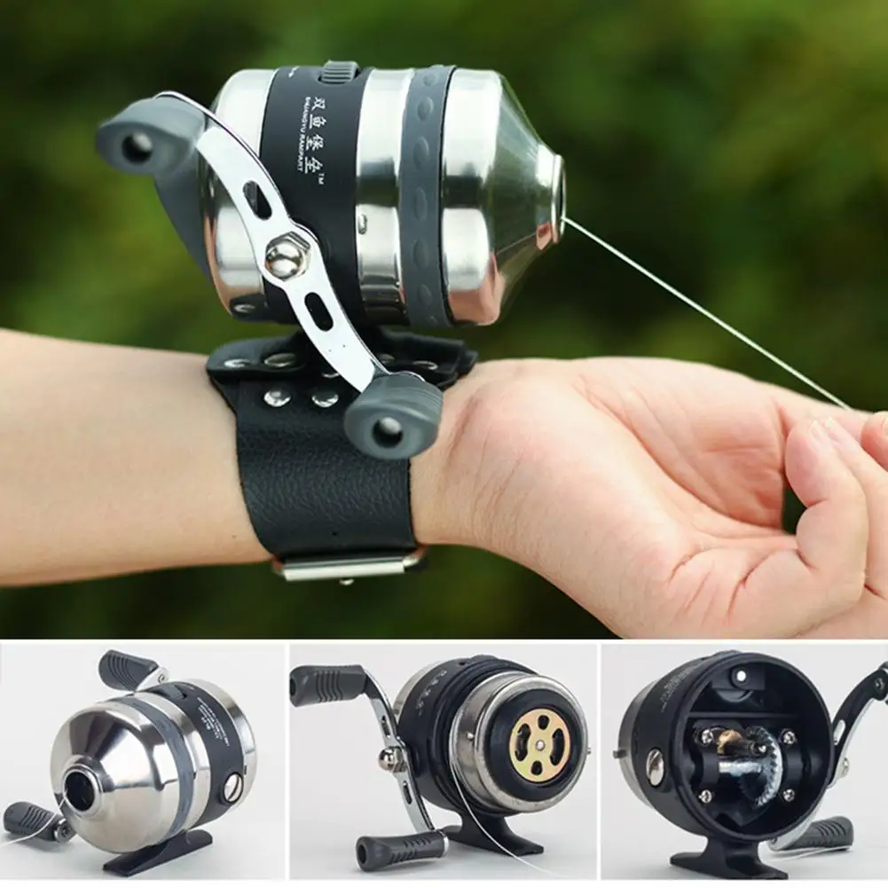

Bl25 Fishing Reels For Slingshot Stainless Steel Closed Spinning Fishing Reel Fishing Gear Accessories