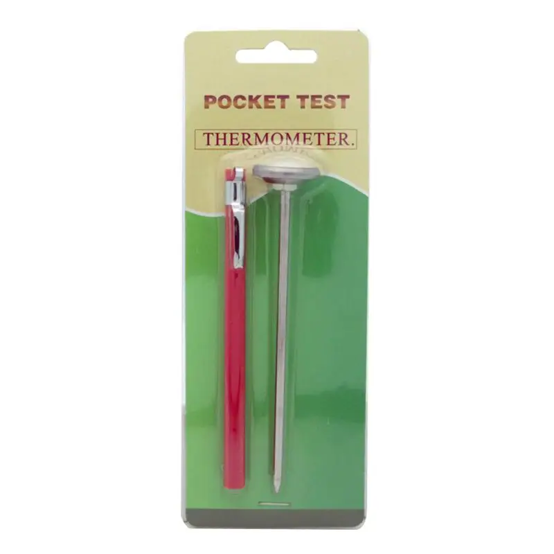 

12cm Long Probe Practical Stainless Steel Barbecue Thermometer
