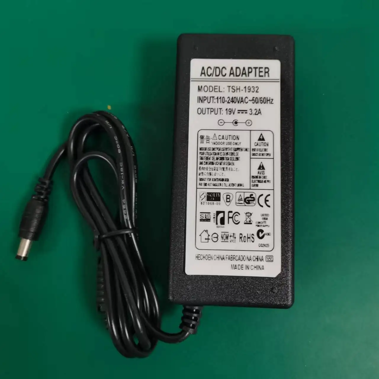 FSM-12S FSM-21S FSM-22S Optical Fiber Fusion Splicer Power Adapter 12S/21S/22S AC/DC Charger 19V 3.2A Made in China