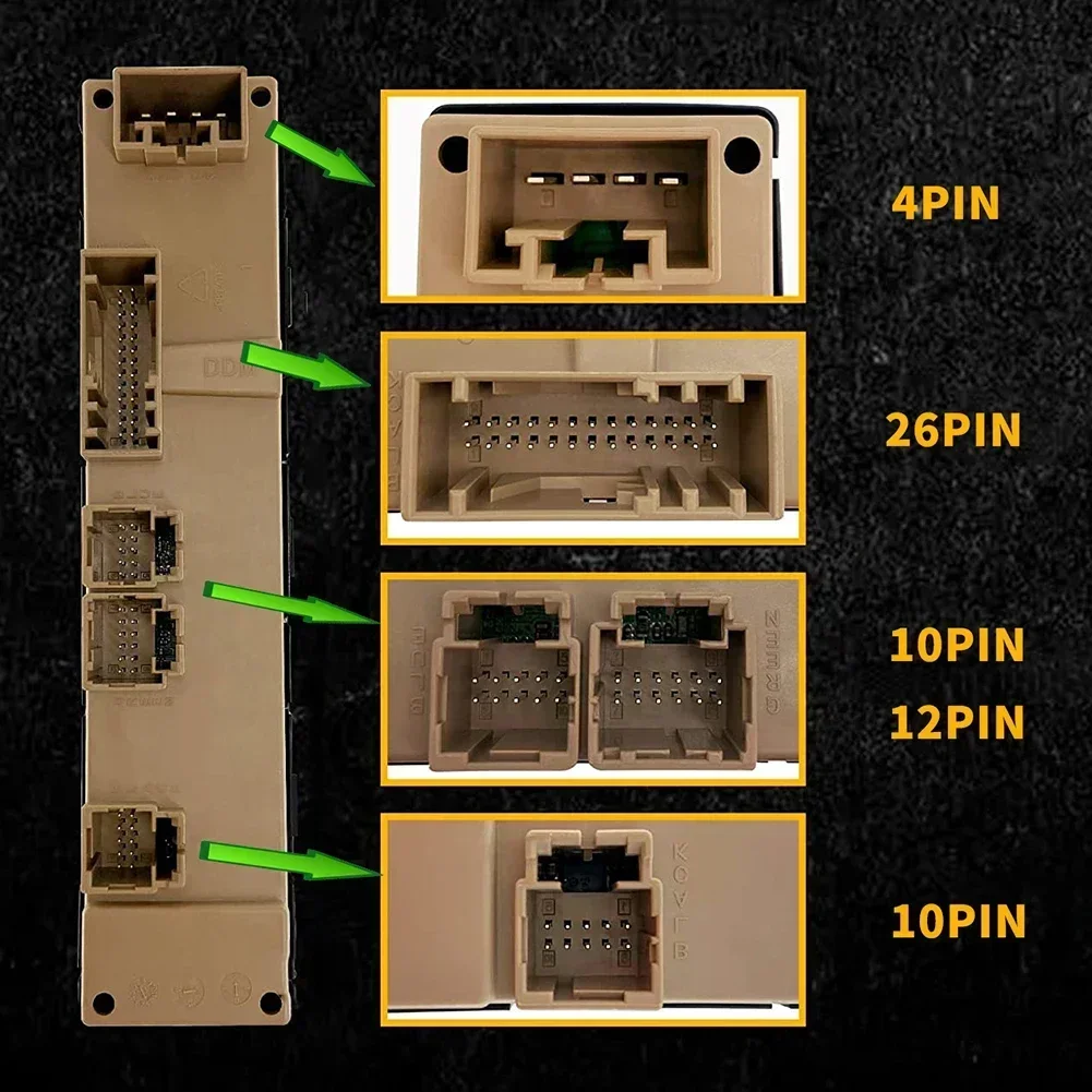 15883319 DWS-394 Переключатель стеклоподъемника для Hummer H2 Chevrolet Suburban Avalanche GMC Yukon Sierra 2003-2006