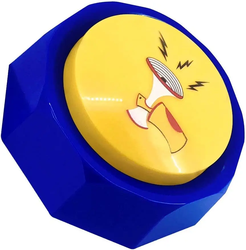 RIBOSY Voice Buzzer Button, Noise Maker Press the Button to Blast the Hip Hop Air Horn Sound Effect,Add Extra Fun to Your Life