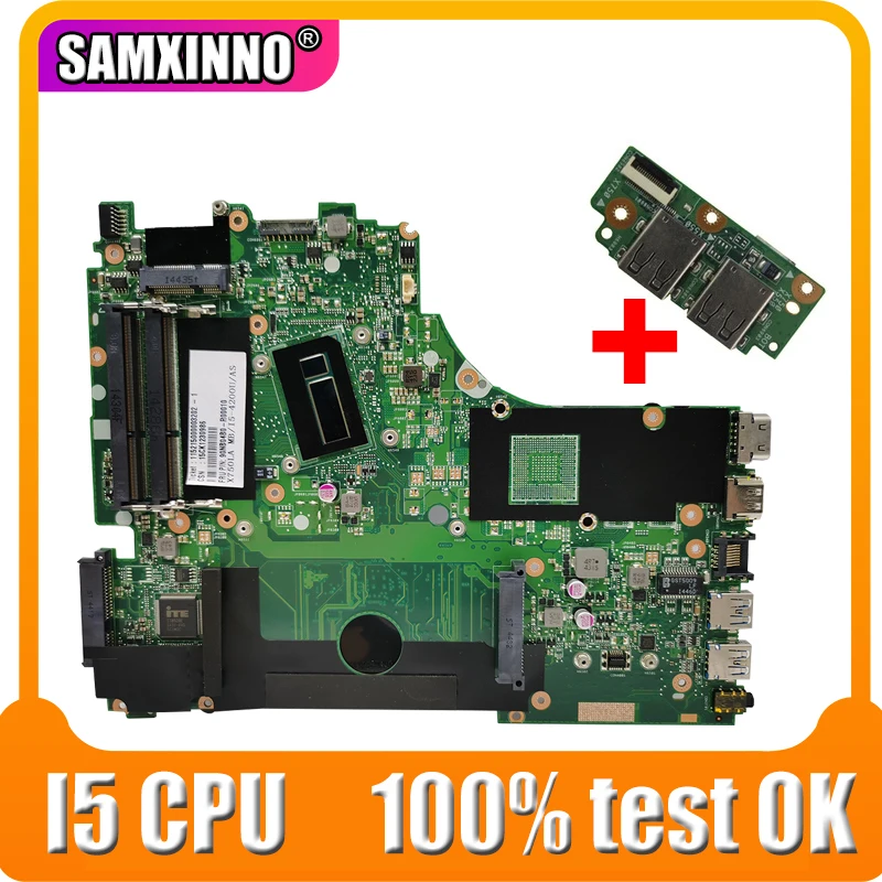 

send board+X750LA Motherboard I5 CPU For Asus X750LB X750LN X750lA X750l Laptop motherboard X750LA Mainboard X750LA Motherboard