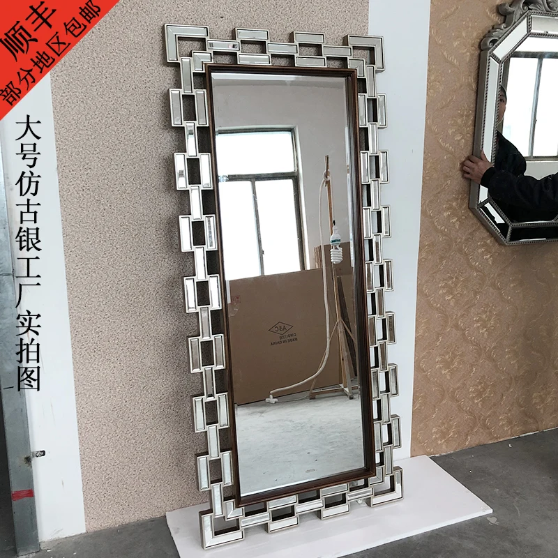 

Зеркало на весь корпус, гардеробное зеркало, домашнее настенное напольное зеркало, гостиничное декоративное зеркало для входа в магазин одежды