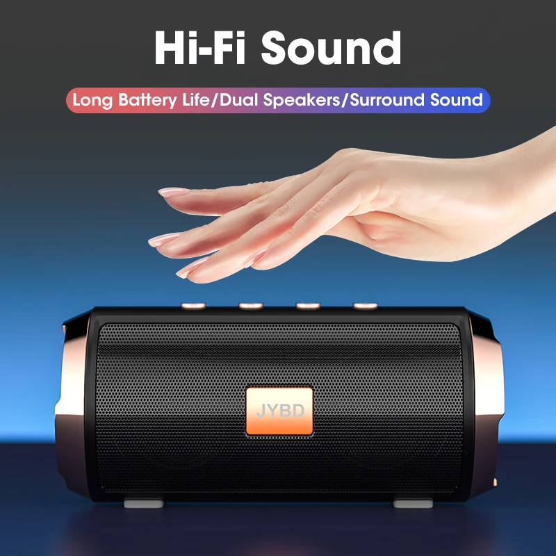 Powerful Bluetooth Speaker Bass Wireless 9D Stereo Sound Bar Subwoofer Waterproof Box Support TF TWS USB Flash Drive |