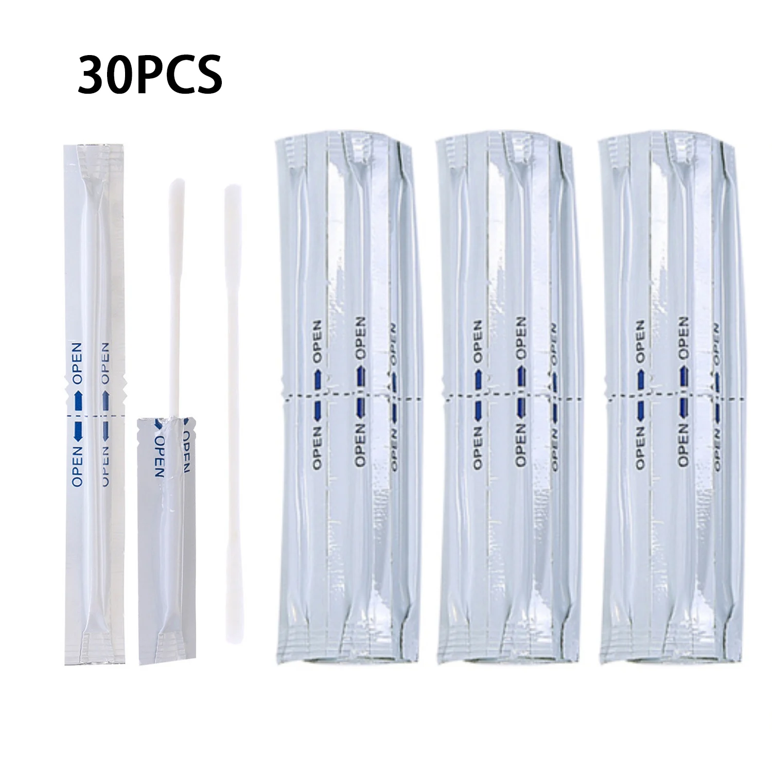 30 Pcs/Lot Wet Cotton Swabs Double Head Cleaning Stick For IQOS 3 DUO For IQOS 2.4 PLUS 3duo 3.0 LIL/LTN/HEETS/GLO Heater HOT