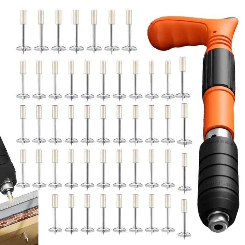Rivet Guns Nail Shooting Machine Ceiling Nailer Low Noise Mini Lightweight Wall Fastener Set Power Tools Manual Nailing Tool