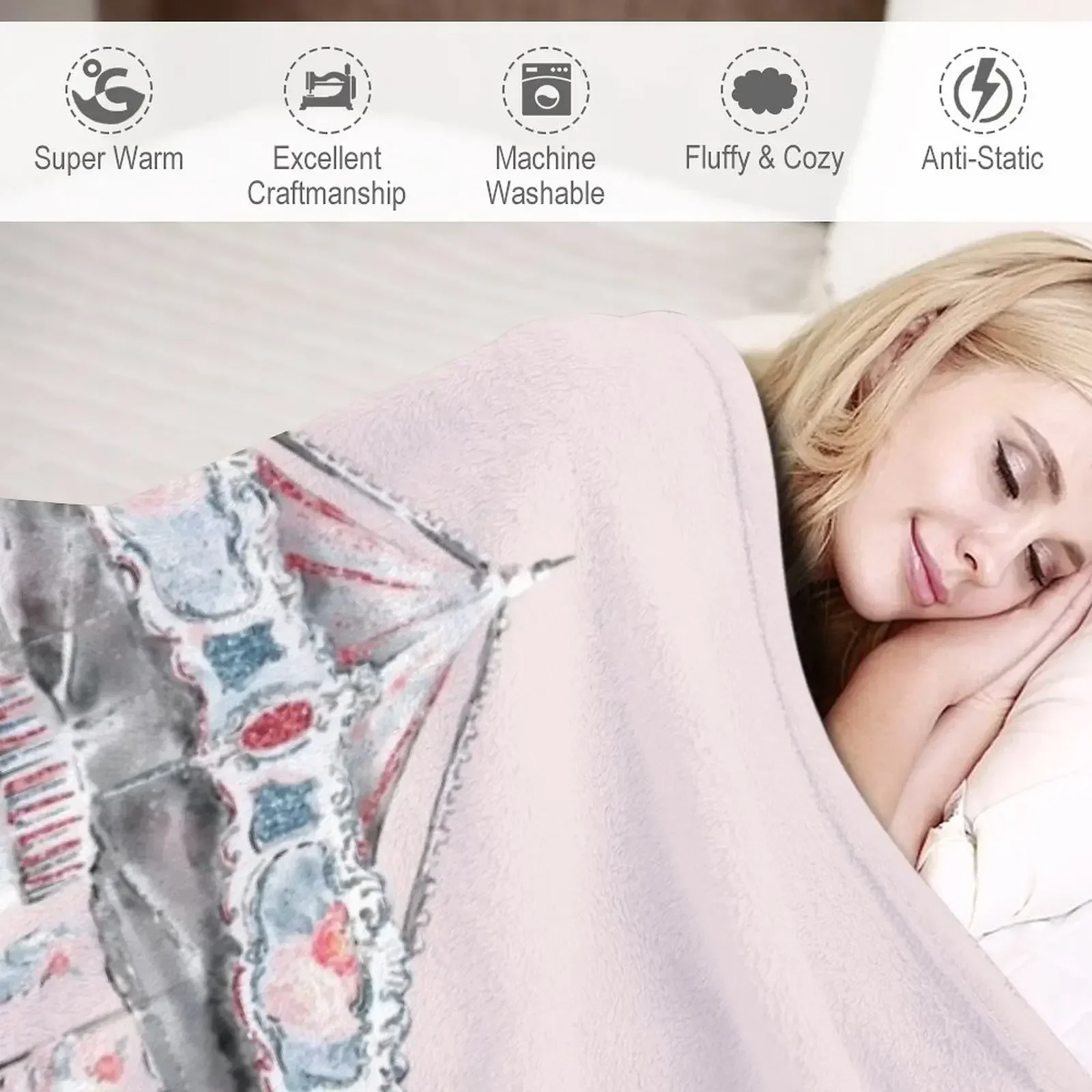 Карусель никогда не останавливает поворотное одеяло для дивана большие зимние