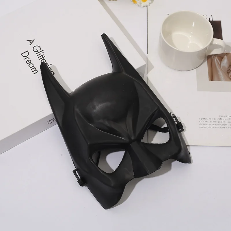 

Полуоблегающие маски летучая мышь, головной убор, лицевая часть, реквизит для съемки фильма, твердые утолщенные пластиковые костюмы и аксессуары для косплея