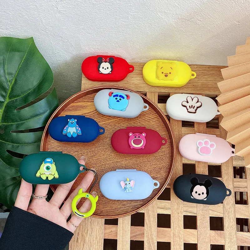 

Cartoon Disney Earphone Case Sleeve For OnePlus Buds Z2 TWS Silicone Wireless Blutooth Earbuds Protective Charging Cover