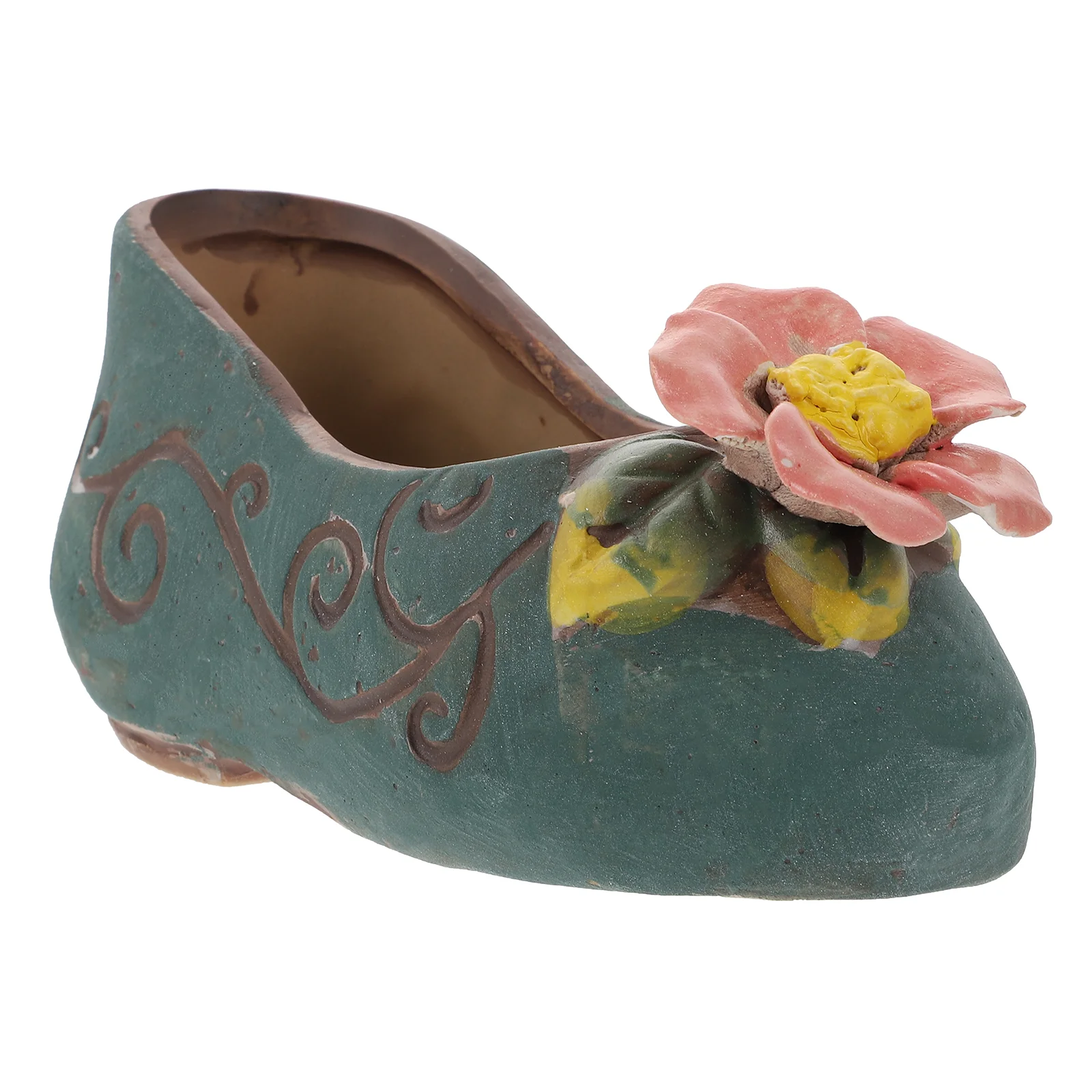 

1Pc Boot Flower Planter Safe Succulent Simple Decor Plant Pot Ornament Flower Pot