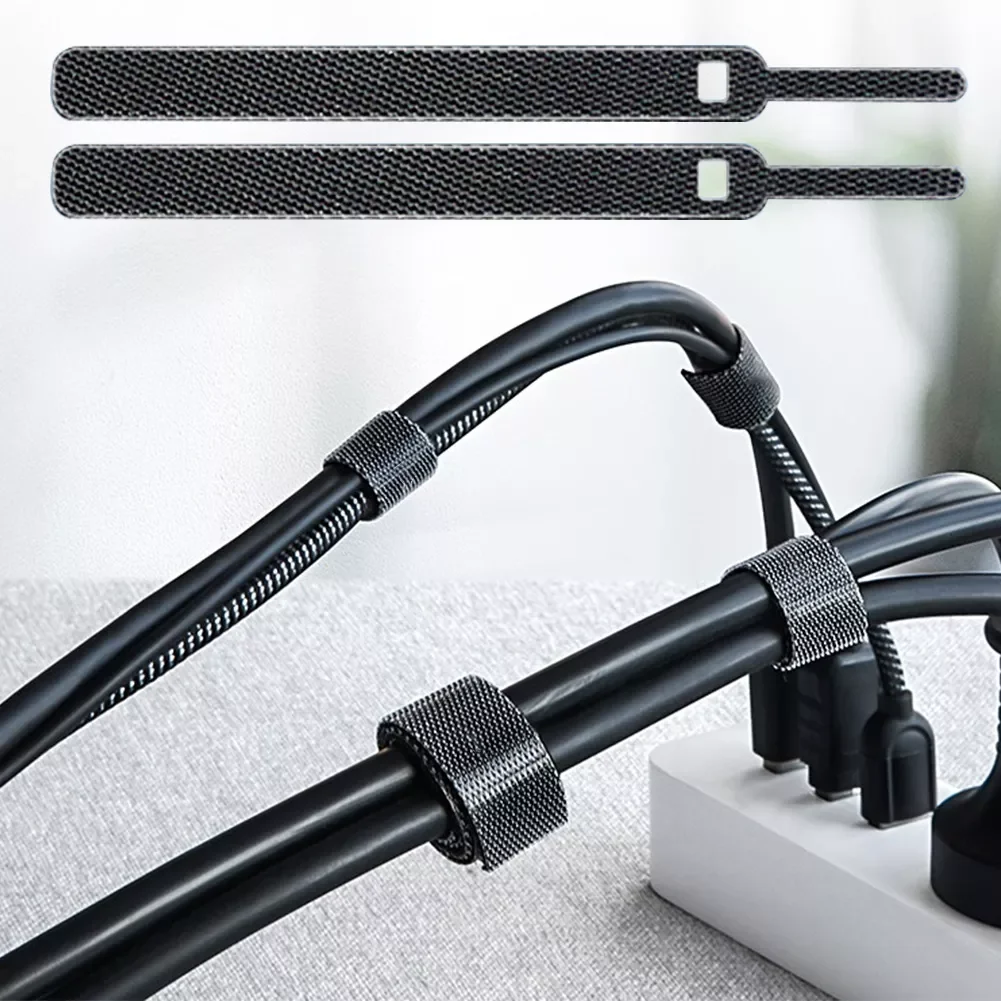 

20Pcs/lot Cable Winder Reusable Cable Organizer For Fastening Earphone Mouse USB Cable Management Ties 14cm Nylon Wire Protector