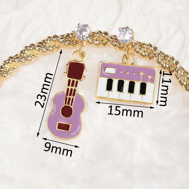 10 шт. подвеска в виде гитары для украшений сделай сам | Шармы