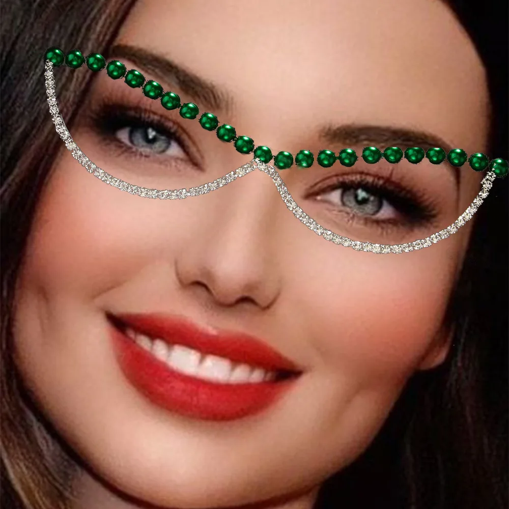 Модные желтые солнцезащитные очки с кристаллами и цветами оправа для лица без