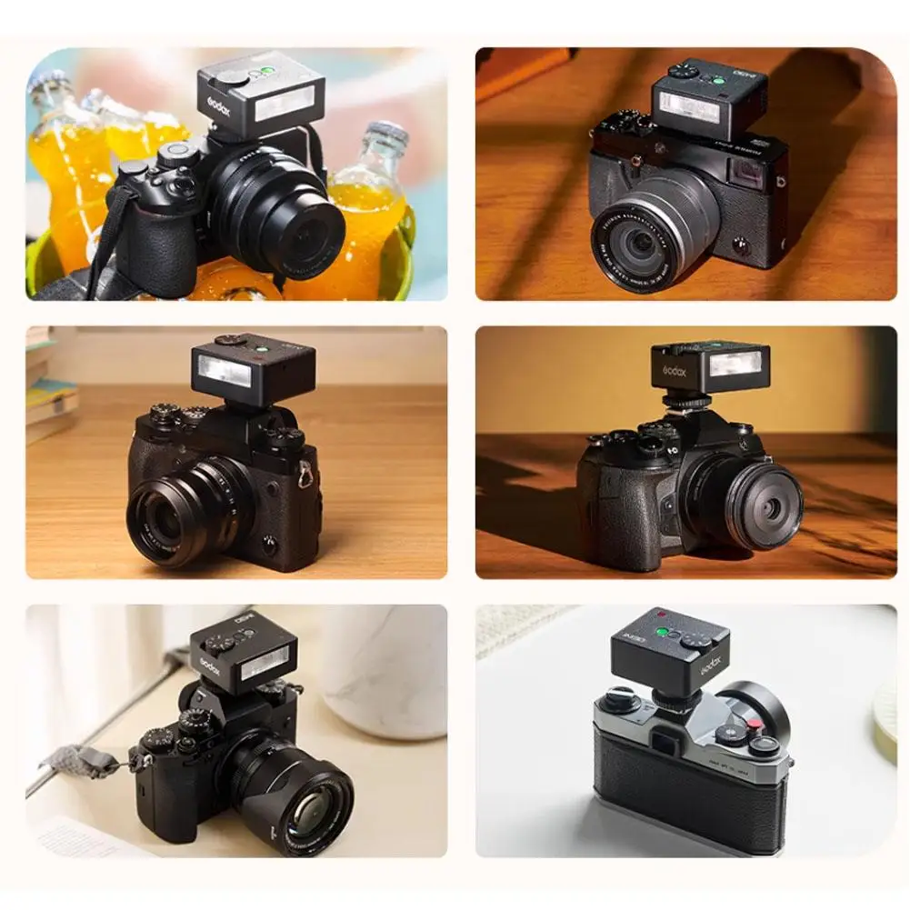 Портативная мини-вспышка Godox IM30 с ручной вспышкой