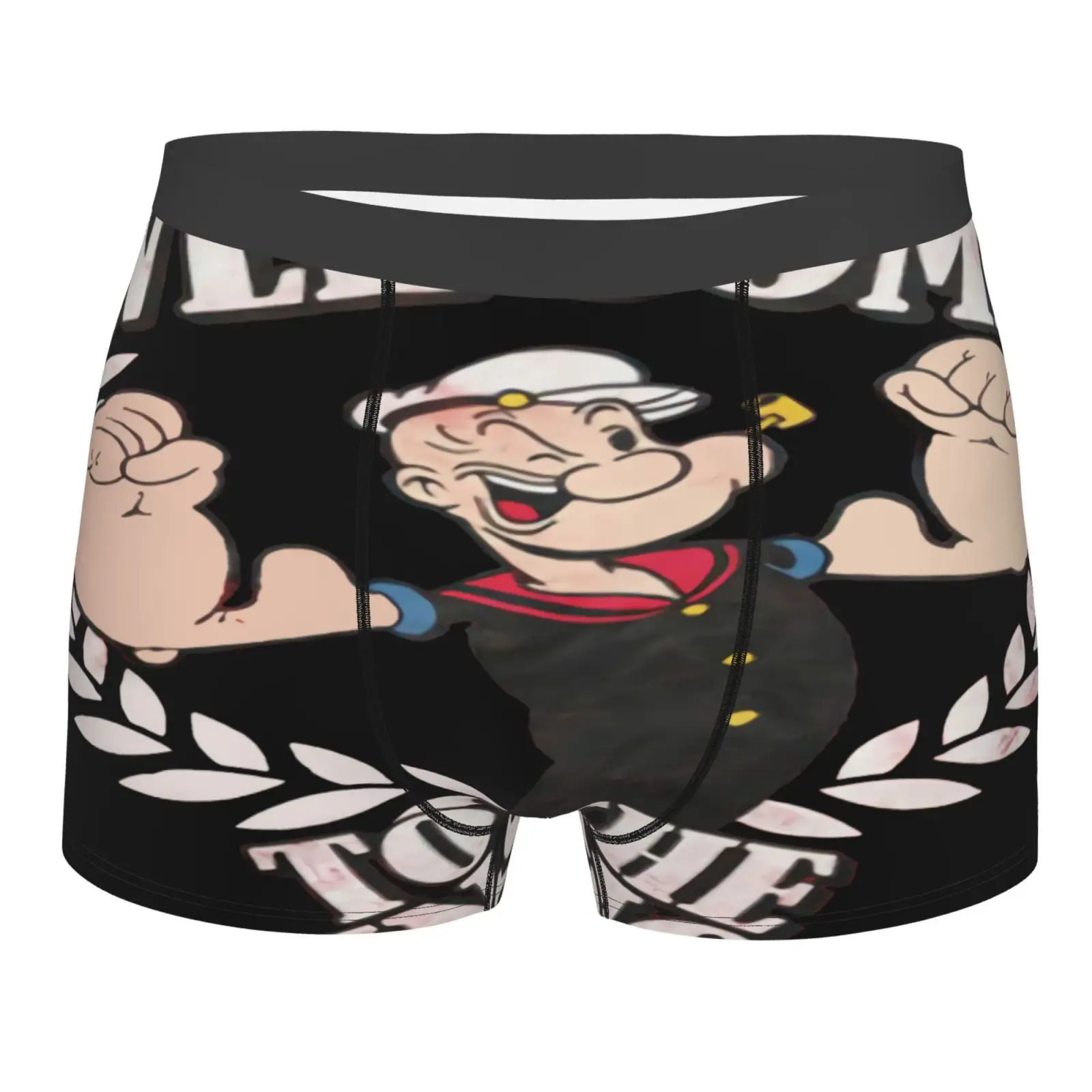 

Официально лицензированные мужские трусы Popeye Добро пожаловать в мужские трусы Мужская сексуальная одежда красивое нижнее белье Длинные му...