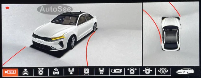 подходит оригинальный OEM монитор для Moskvich 6 Москвич 3e птичье глаз 360° ° камера