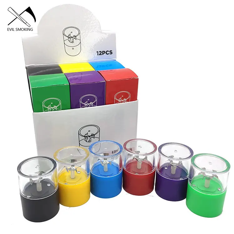 

EVIL SMOKING New Electric Tobacco Grinder Portable Crusher Herb Grinders USB Charging Small Big Power Smoking Accessories