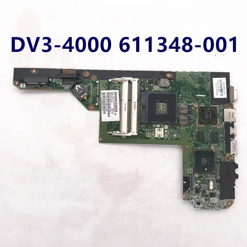 611348-001 611348-501 611348-601 For DV3 DV3-4000 Laptop Motherboard 6050A2371701 6050A2371701-MB-A01 DDR3 HM55 100% Full Tested