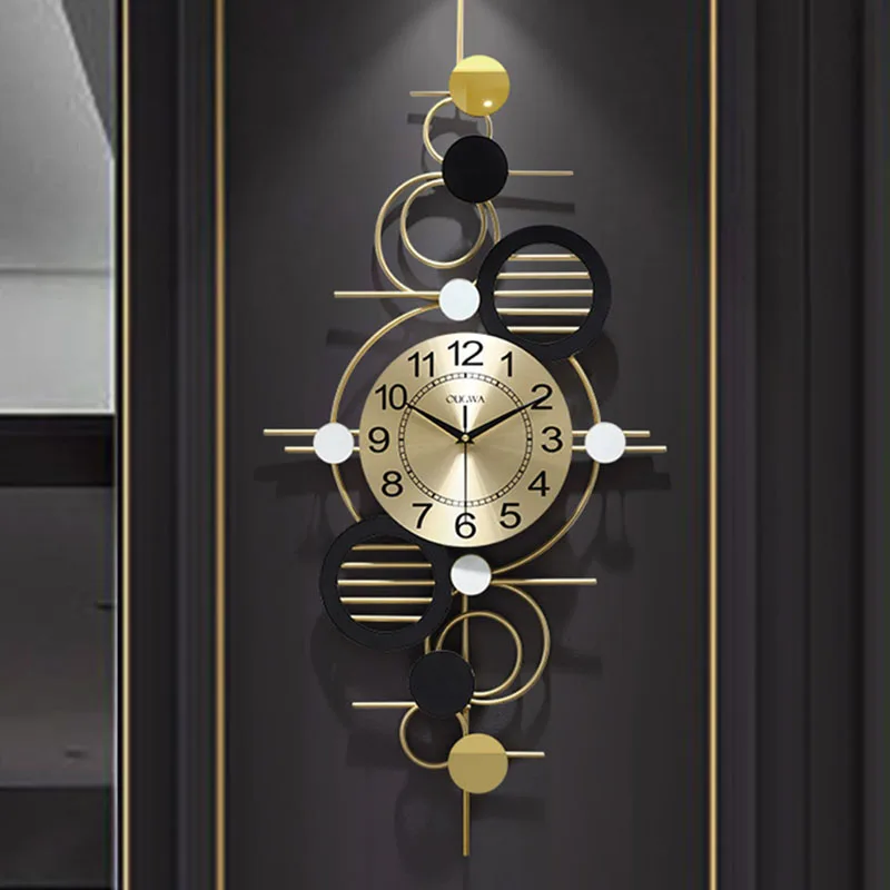 Необычные настенные часы для гостиной современный дизайн модные в стиле лофт