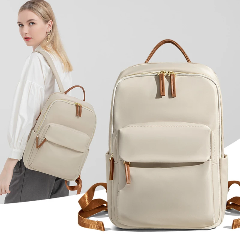 

Рюкзак женский для ноутбука 14 дюймов, деловая дорожная сумка, большой водонепроницаемый городской ранец для поездок