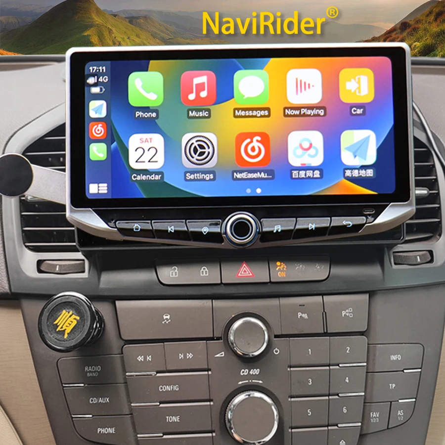 

10.88" Qled Screen Android Video Player Carplay For Opel Insignia Buick Regal Type-C Charging GPS Multimedia Stereo Head Unit