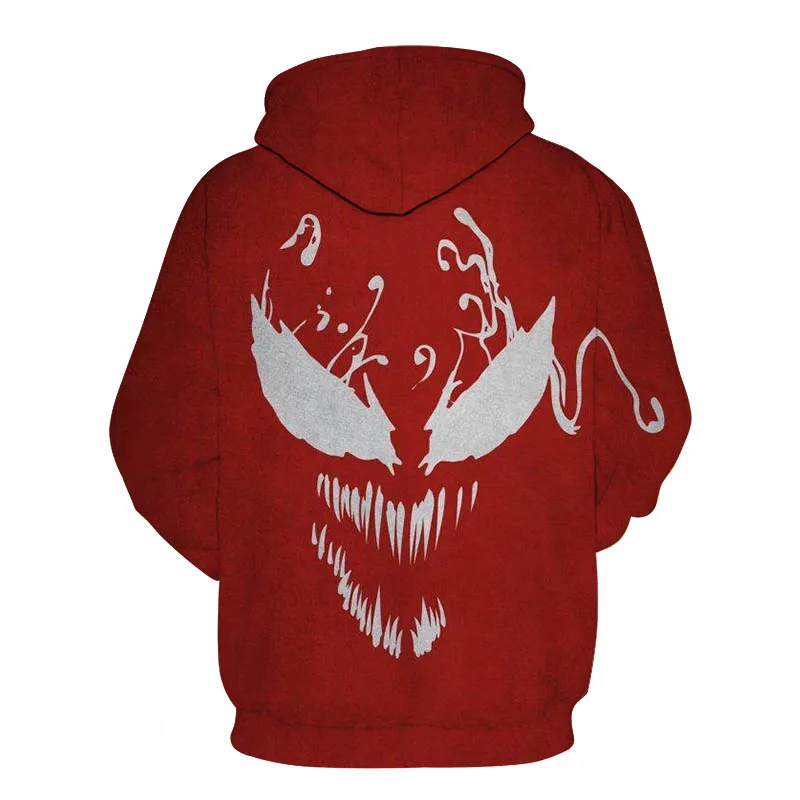 2021 Hot Sale Hoodie Movie Venom Hoodie Fashion Casual Hoodie Street Hoodie Pullover European Size XXS-6XL