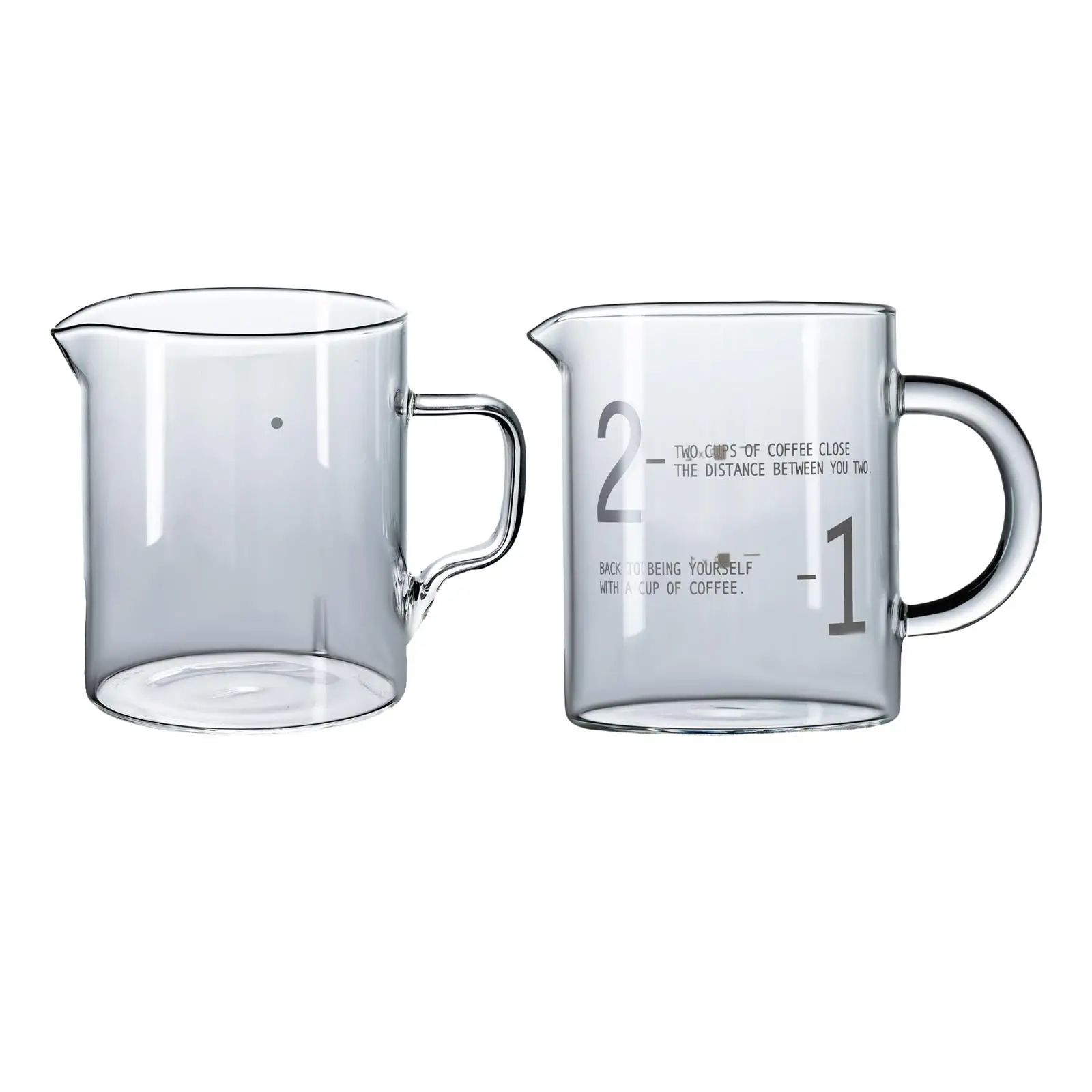 450ml Large Capacity Borosilicate Glass Coffee Server For Camping